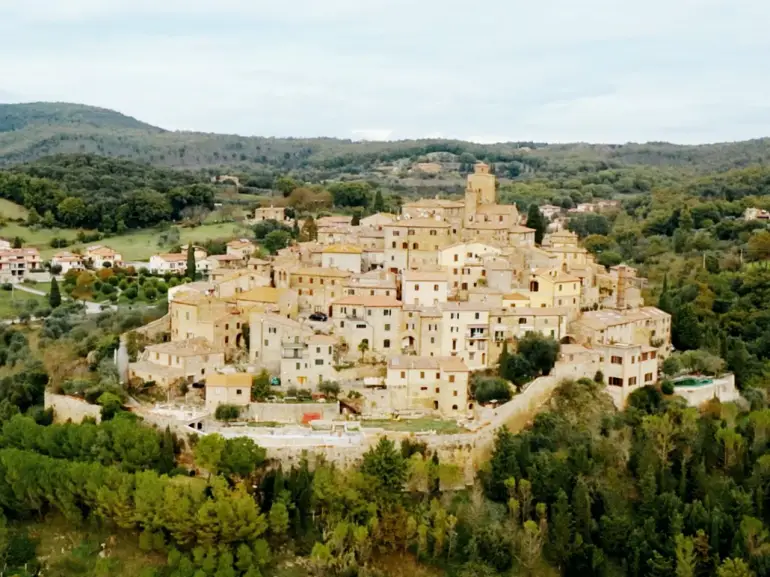 Itinerario crete senesi in macchina