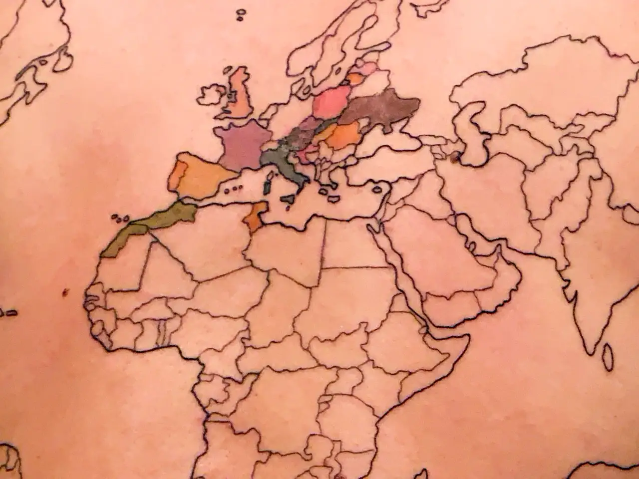 Tatuaggio Europa
